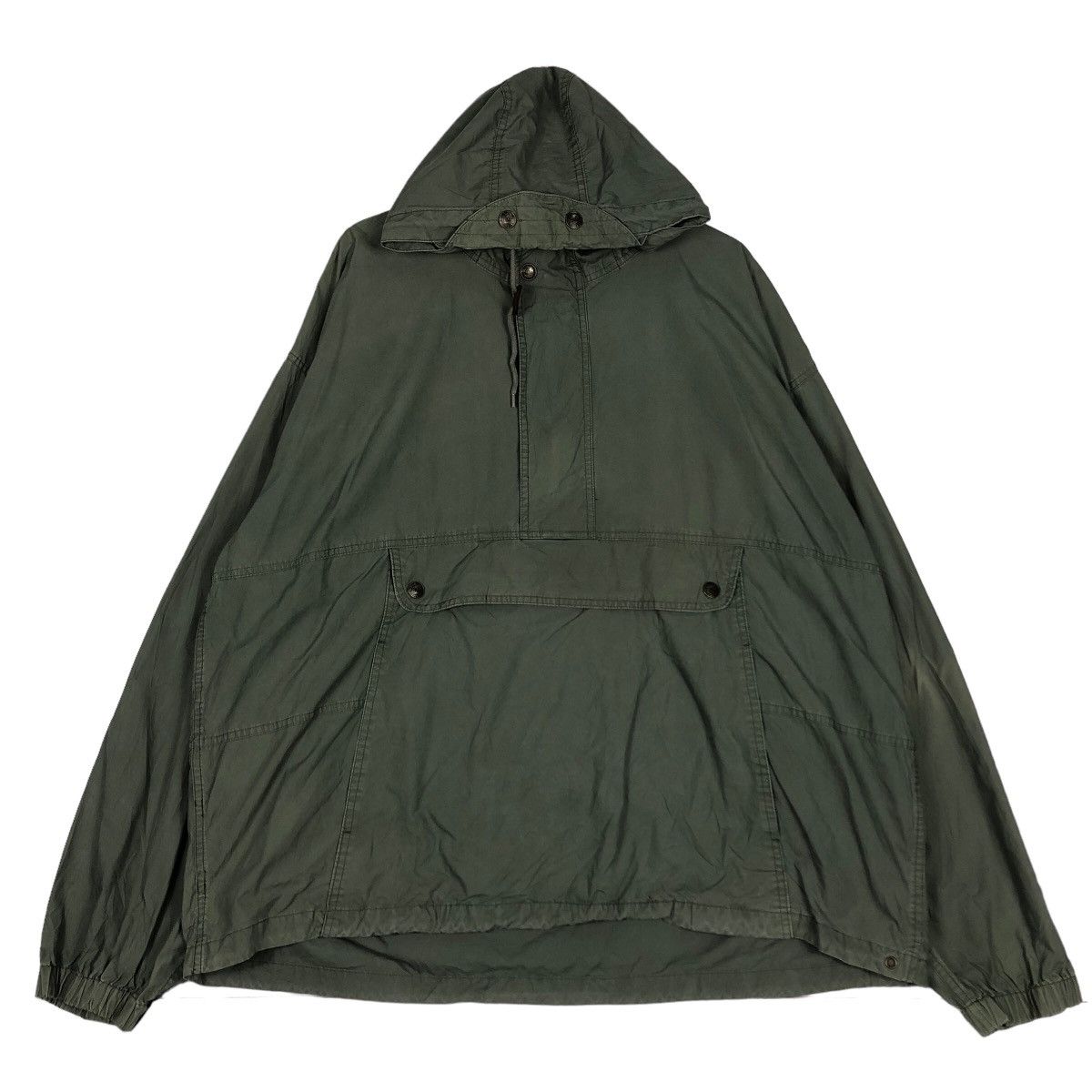 Japanese Brand 🔥Vtg Chore Duck Canvas Pull Over Bass Japan Made Size US XL / EU 56 / 4 - 1 Thumbnail