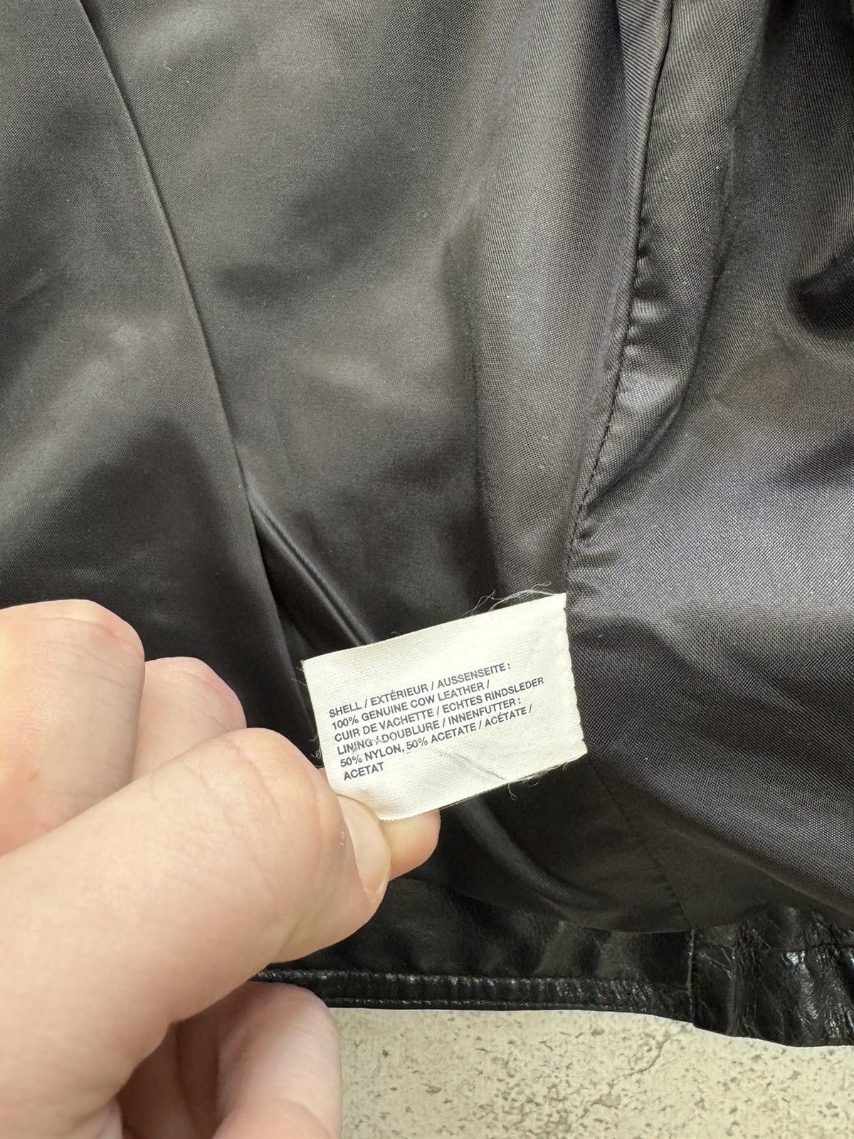 Gap × Vintage Vintage Gap Biker Leather Jacket Size:M Size US M / EU 48-50 / 2 - 5 Thumbnail