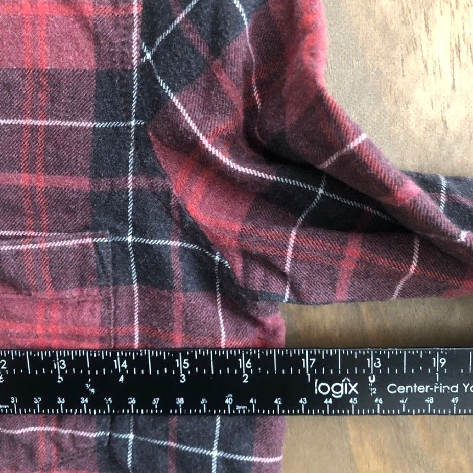 Madewell Madewell Womens Shirt Red Plaid Flannel Button Down Slim Fit 100% Cotton XS Size XS / US 0-2 / IT 36-38 - 6 Thumbnail