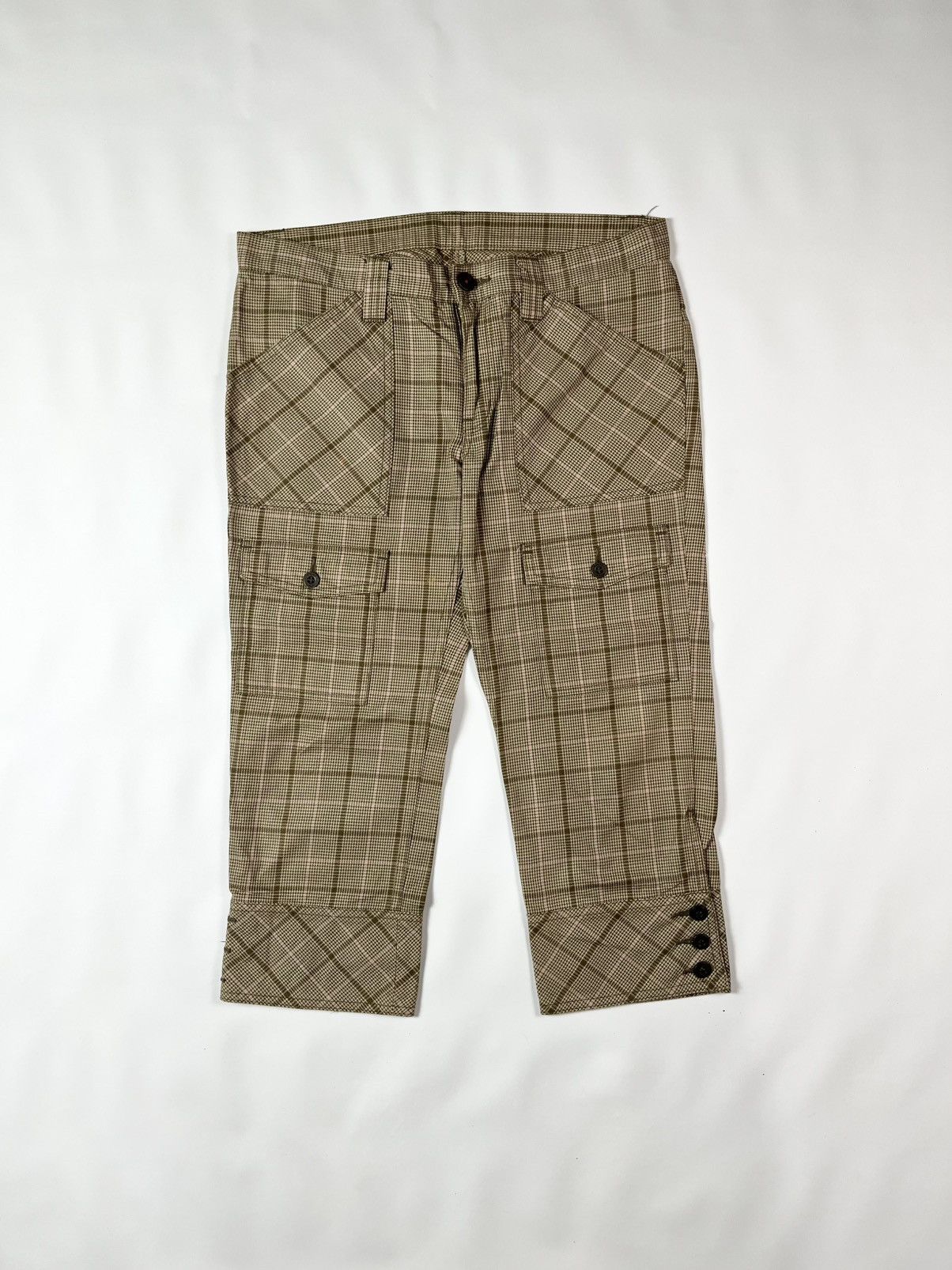 Hysteric Glamour HYSTERIC GLAMOUR PLAID ANKLE PANTS Size 31" - 1 Thumbnail