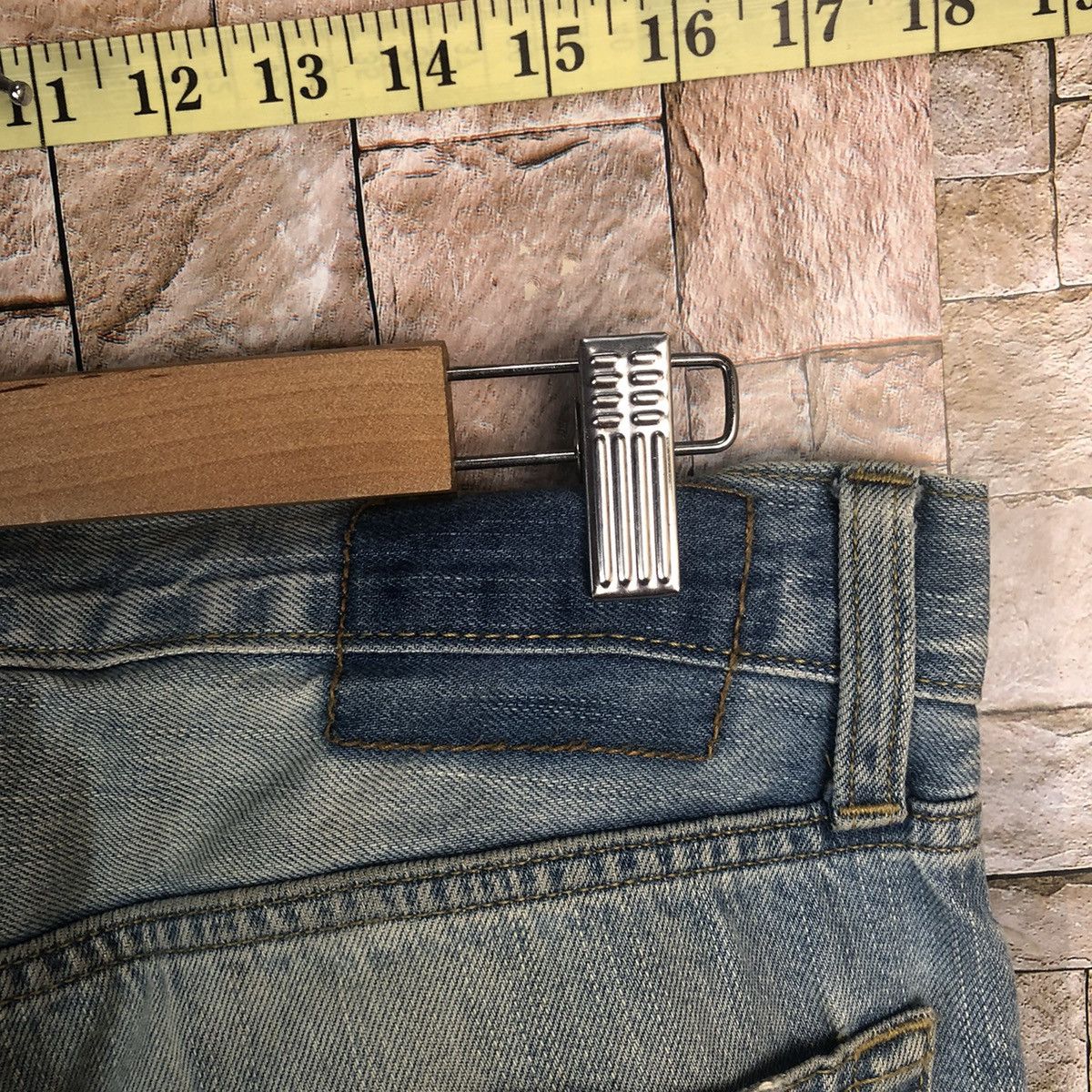 Japanese Brand American Eagle Outfitters Blue Distressed Denim Pants #A57 Size US 29 - 18 Thumbnail