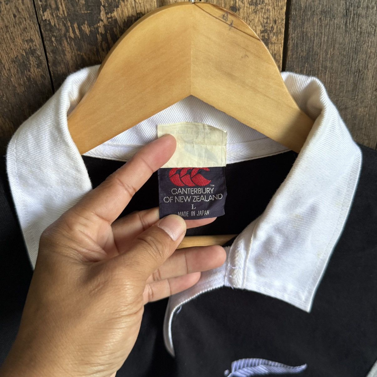 Canterbury of New Zealand Vintage Canterbury New Zealand Steinlager Rugby Shirt Size US L / EU 52-54 / 3 - 6 Thumbnail