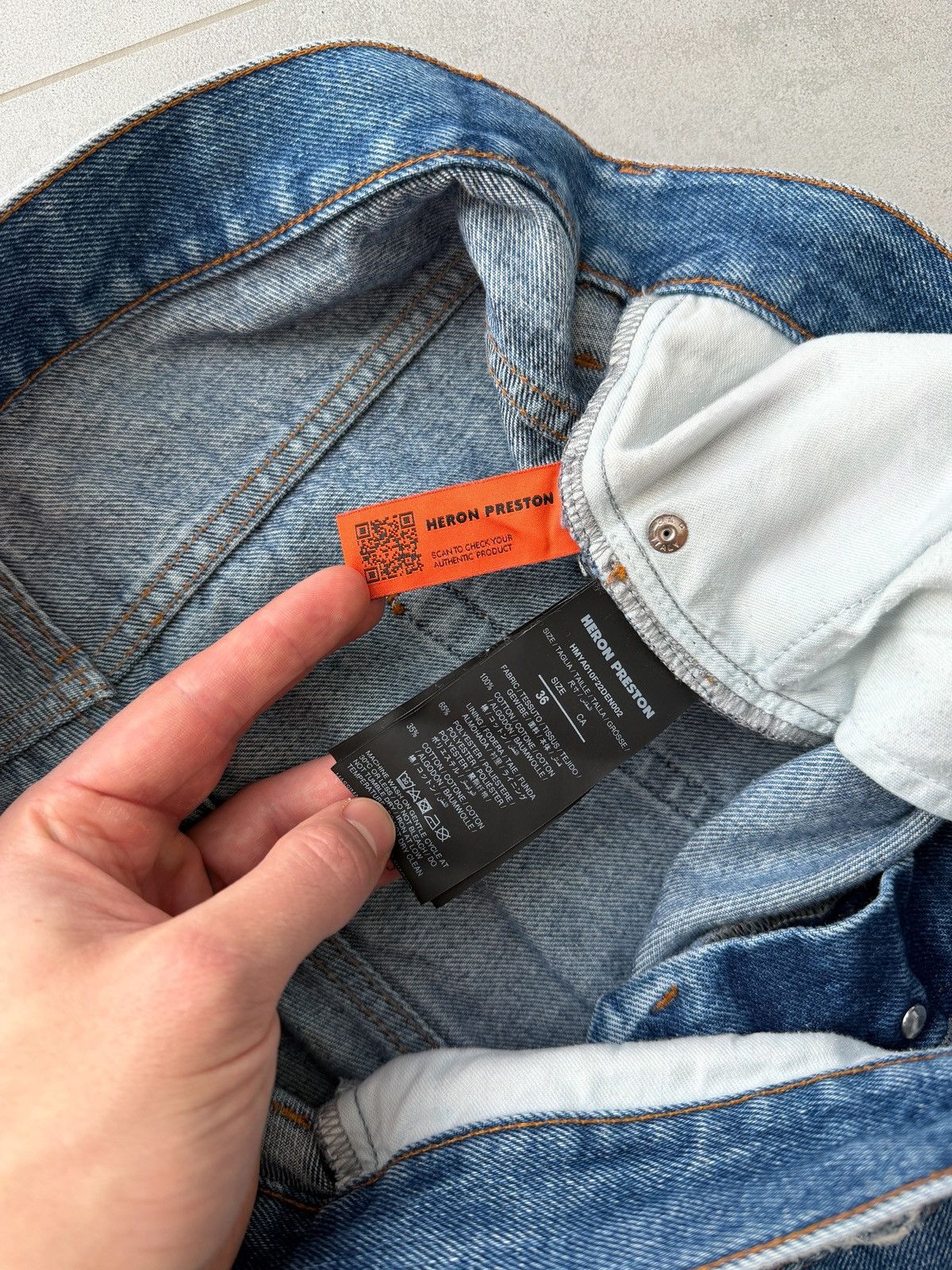 Heron Preston Men’s Heron Preston Jeans 36 Size US 36 / EU 52 - 6 Thumbnail