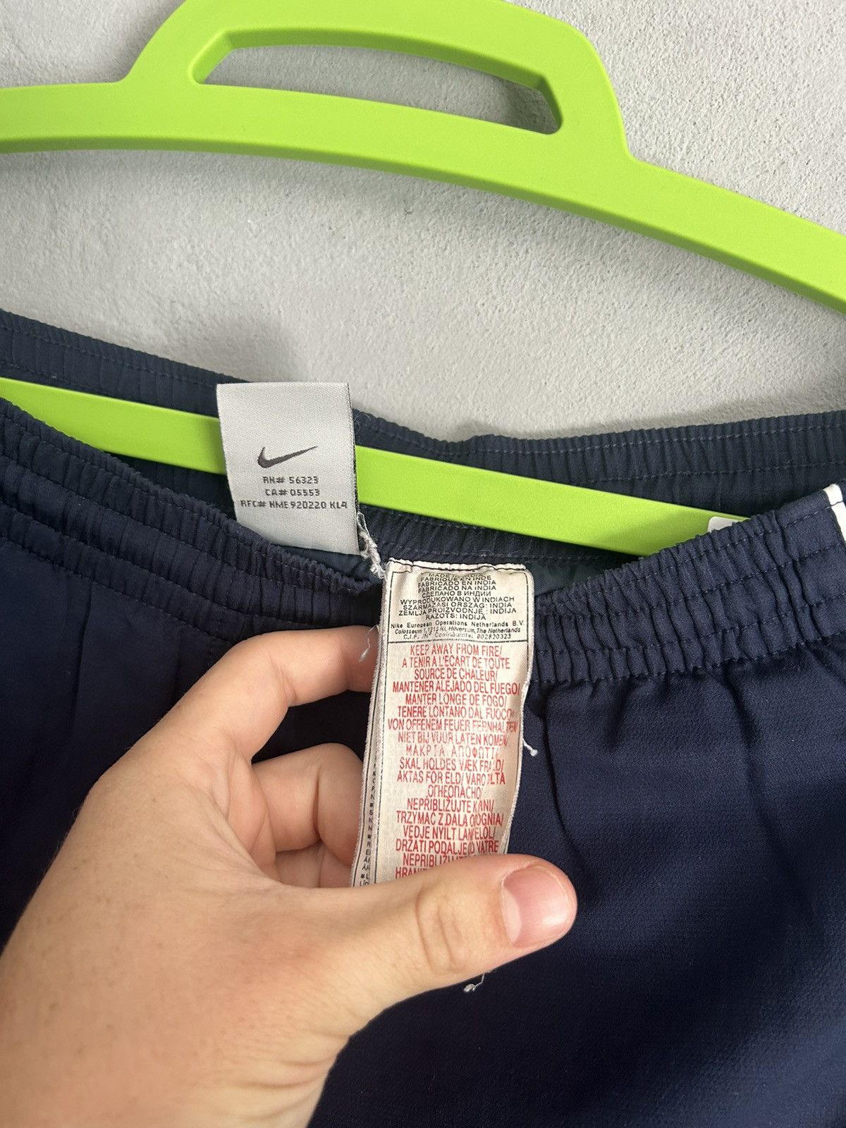 Nike × Vintage Vintage Nike track pants Size US 31 - 7 Thumbnail