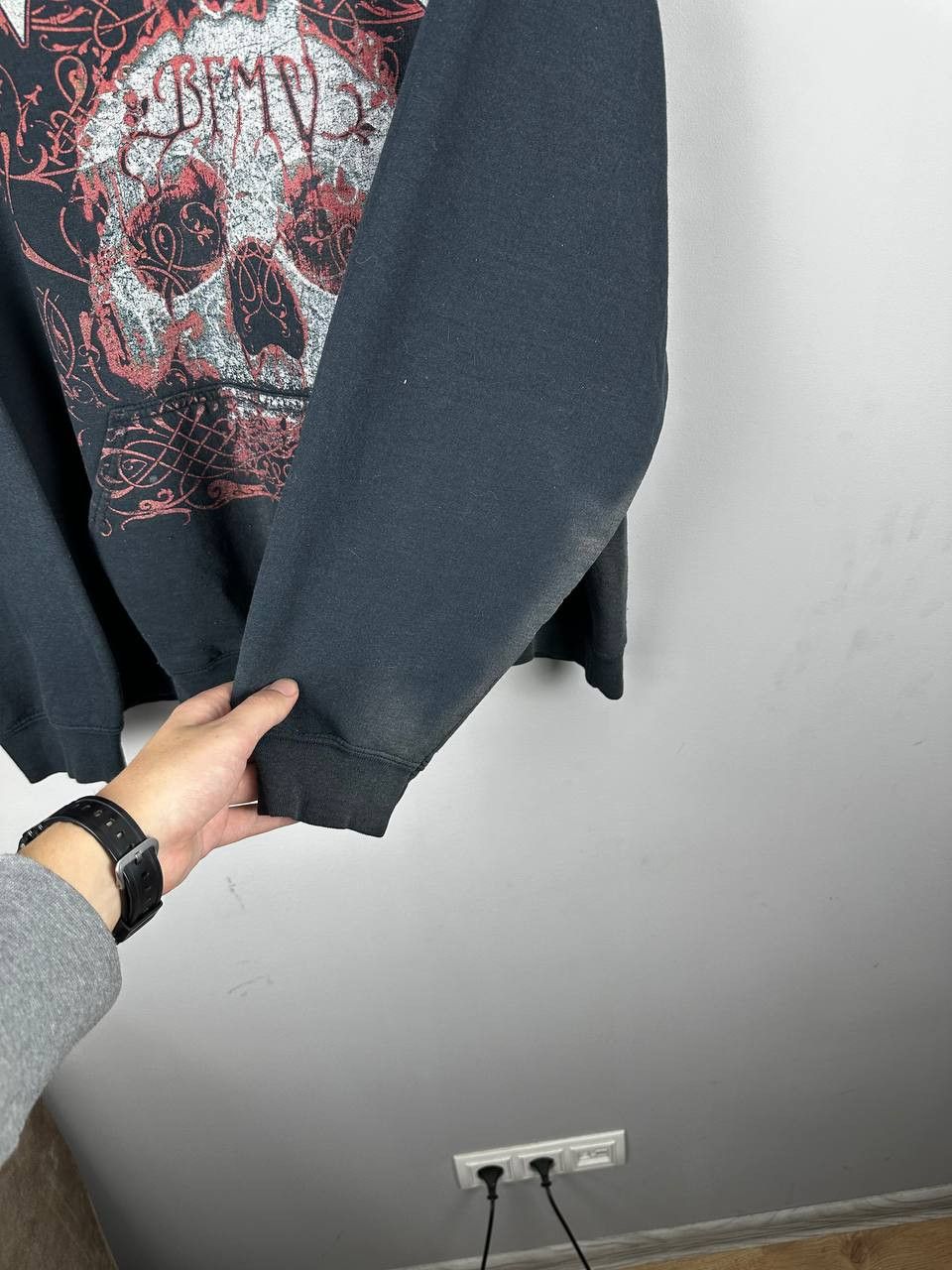 Band Tees Bullet For My Valentine Vintage Hoodie Distressed Size US XL / EU 56 / 4 - 7 Thumbnail