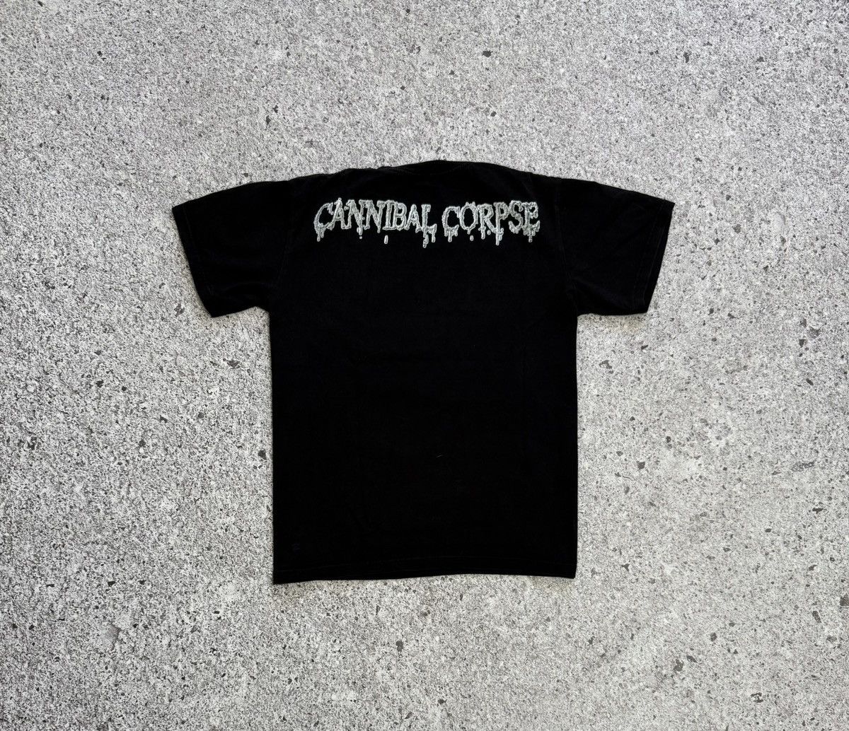 Band Tees Vintage Cannibal Corpse Butchered At Birth Rock Band T-Shirt Size US L / EU 52-54 / 3 - 6 Thumbnail