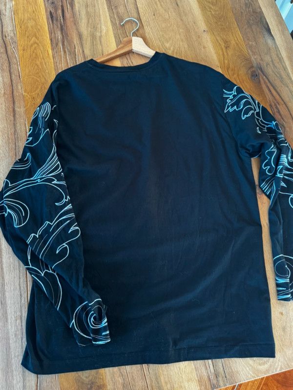 Versace Versace black long sleeve Size US XXL / EU 58 / 5 - 2 Thumbnail