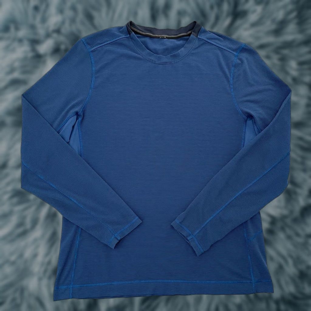 Lululemon VINTAGE Lululemon Sweater Pullover Long Sleeve Crew Neck Adult XL Blue Athletic Casual Size US XL / EU 56 / 4 - 1 Thumbnail
