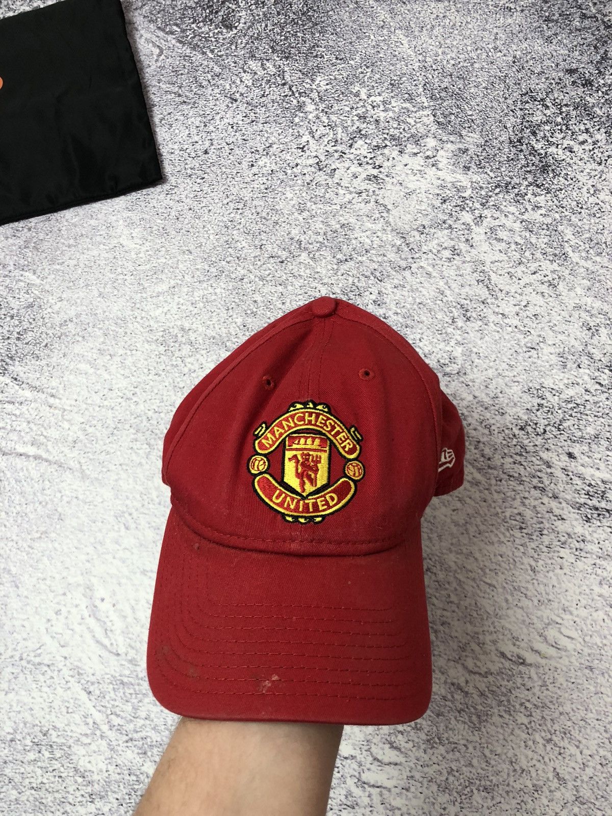 Vintage Vintage cap Manchester United size OS y2k soccer red footbal Size ONE SIZE - 1 Thumbnail
