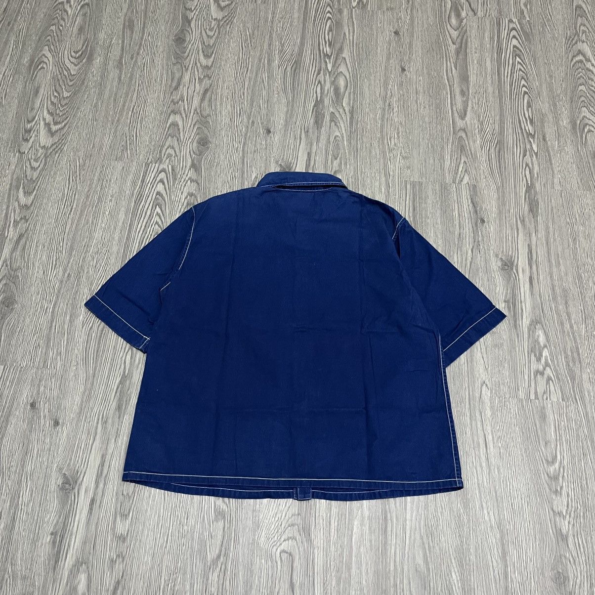 Issey Miyake Hai Sporting Gear Indigo Embroidery Shirt Jun Takahashi Size US M / EU 48-50 / 2 - 7 Thumbnail
