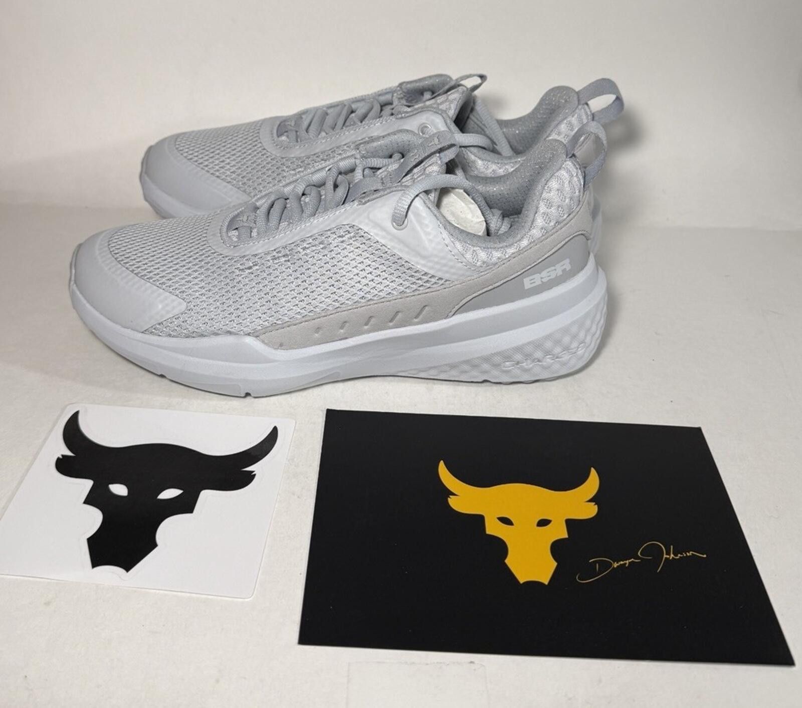 Under Armour UNDER ARMOUR UA Project Rock BSR 5 Training Shoes Gray Size US 7 / EU 40 - 1 Thumbnail
