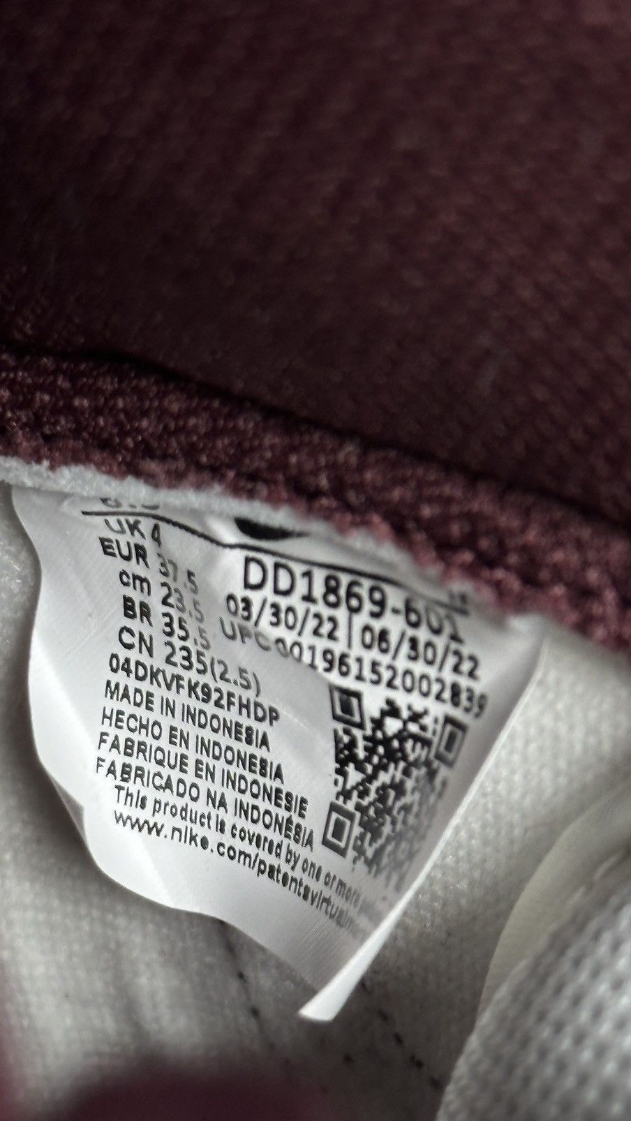 Nike Sneakers Nike Dunk High Size US 6.5 / IT 36.5 - 8 Thumbnail