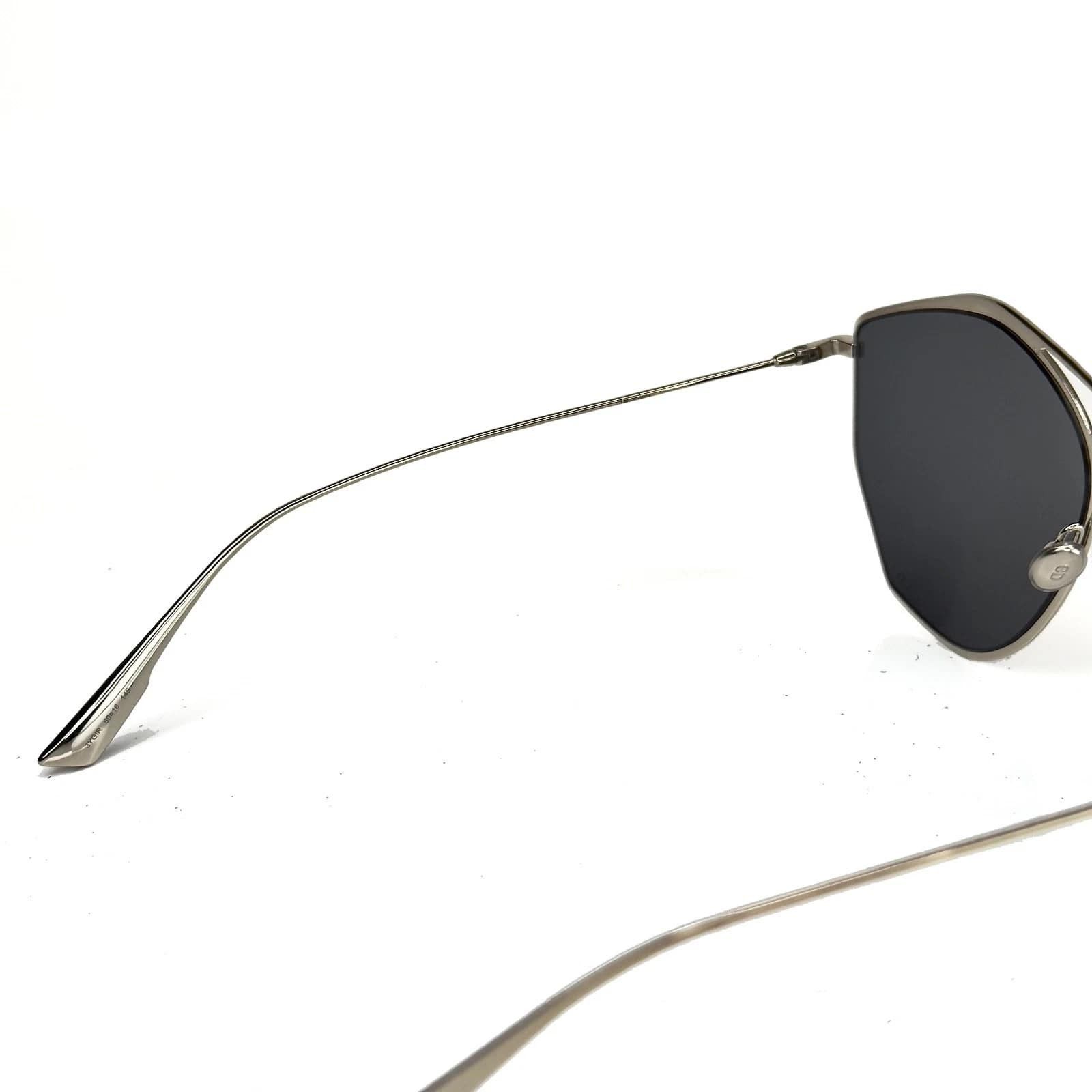 CHRISTIAN DIOR STELLAIRE 4 Silver Metal Black DiorStellaire