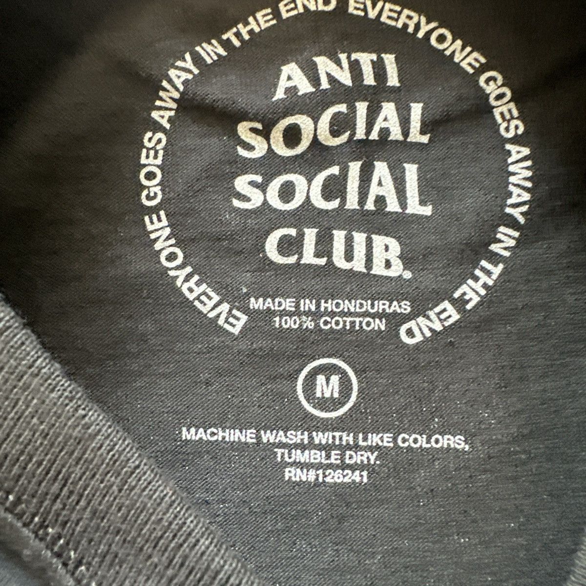 Anti Social Social Club Anti Social Social Club What A Trip Tee Black - M Size US M / EU 48-50 / 2 - 3 Thumbnail