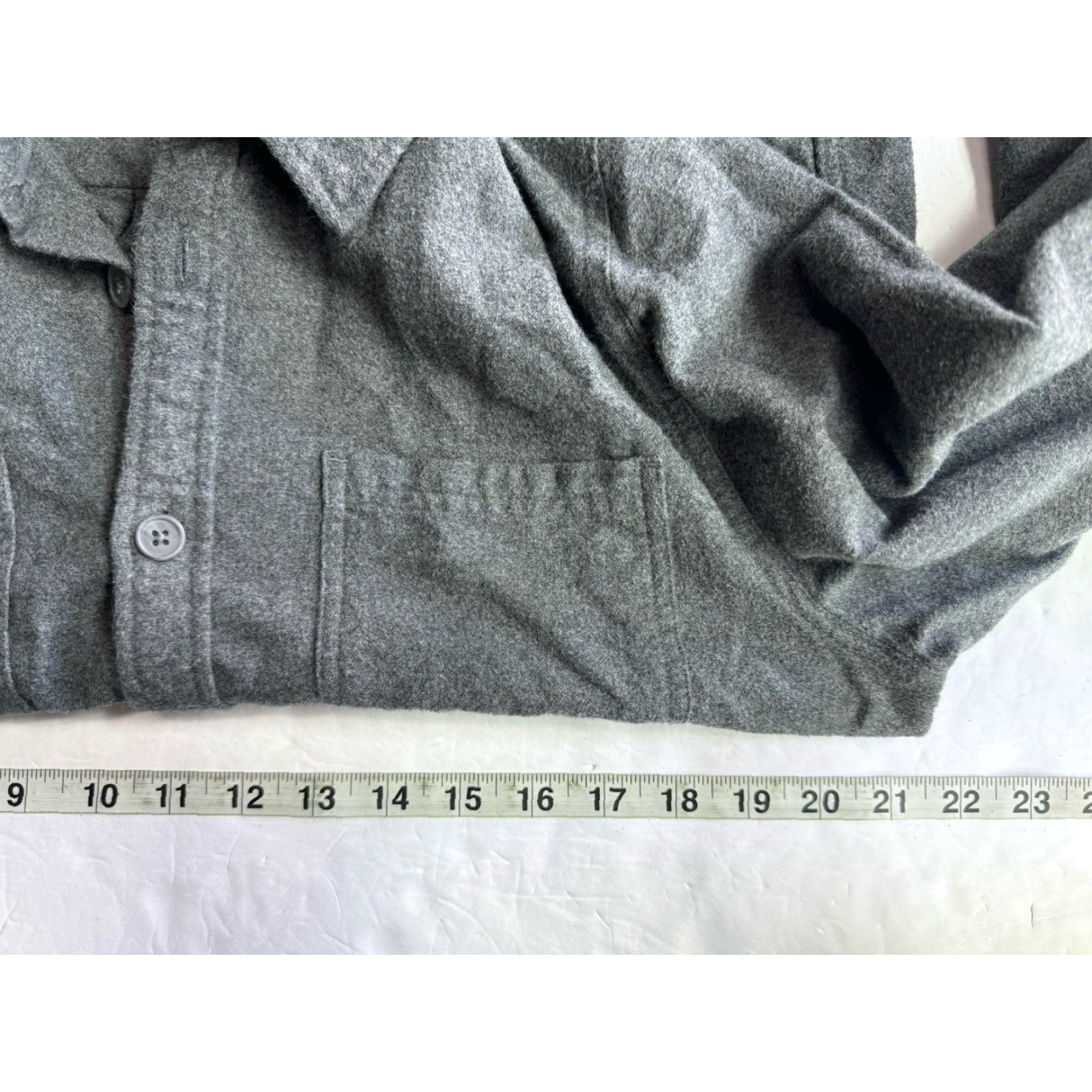 Vintage Boston Traders Gray Men's Button-Up Flannel Shirt M Size US M / EU 48-50 / 2 - 5 Thumbnail