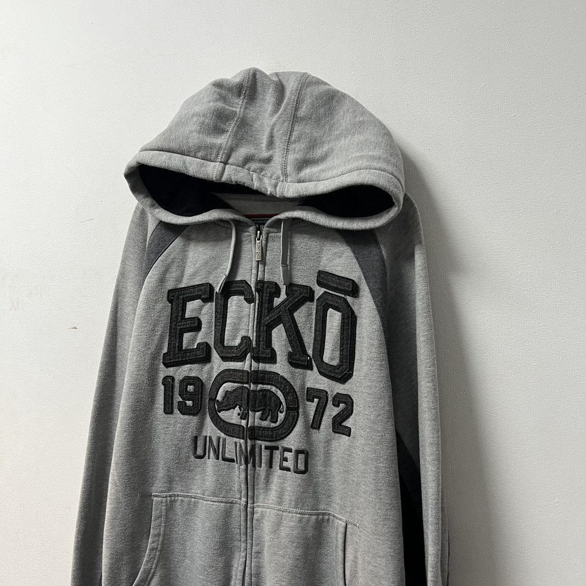 Ecko Unltd. Ecko unltd Zip Hoodie Big Logo Sweatshirt Size US XL / EU 56 / 4 - 2 Thumbnail