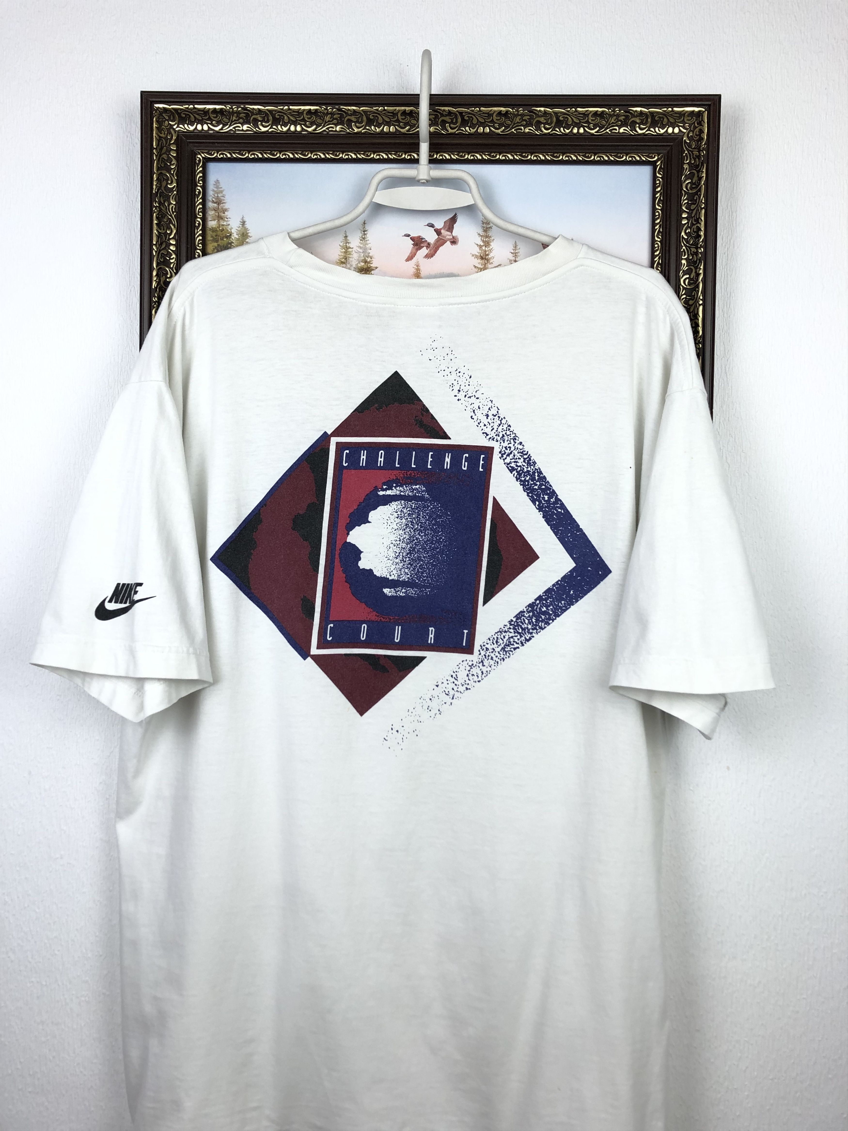 トップス 8-90s Nike Challenge Court vintage shirt Vintage Nike