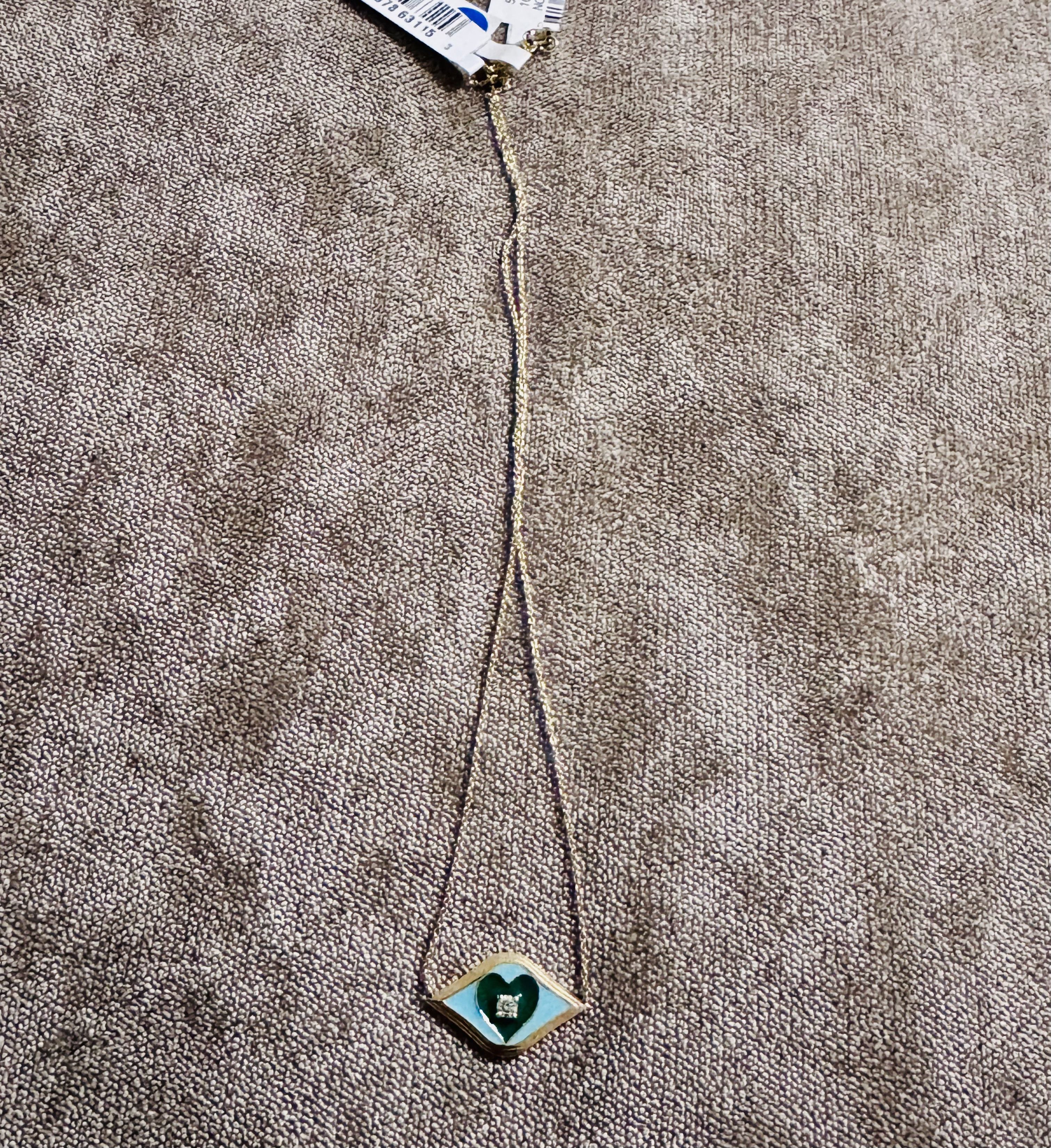 Other Sydney Evan 14K Gold Evil Eye Necklace Size ONE SIZE - 1 Thumbnail