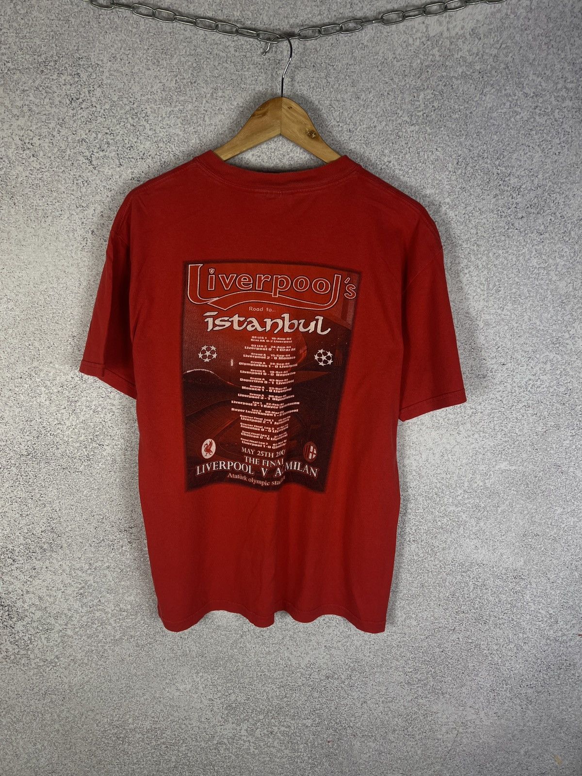 Other Vintage Liverpool AC Milan 2007 Final Champions League Tee Size US M / EU 48-50 / 2 - 2 Thumbnail