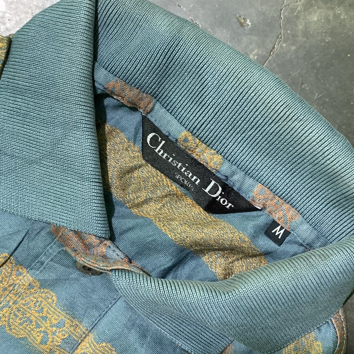 Christian Dior Monsieur Christian dior polo’s longsleve strip Size US M / EU 48-50 / 2 - 3 Thumbnail