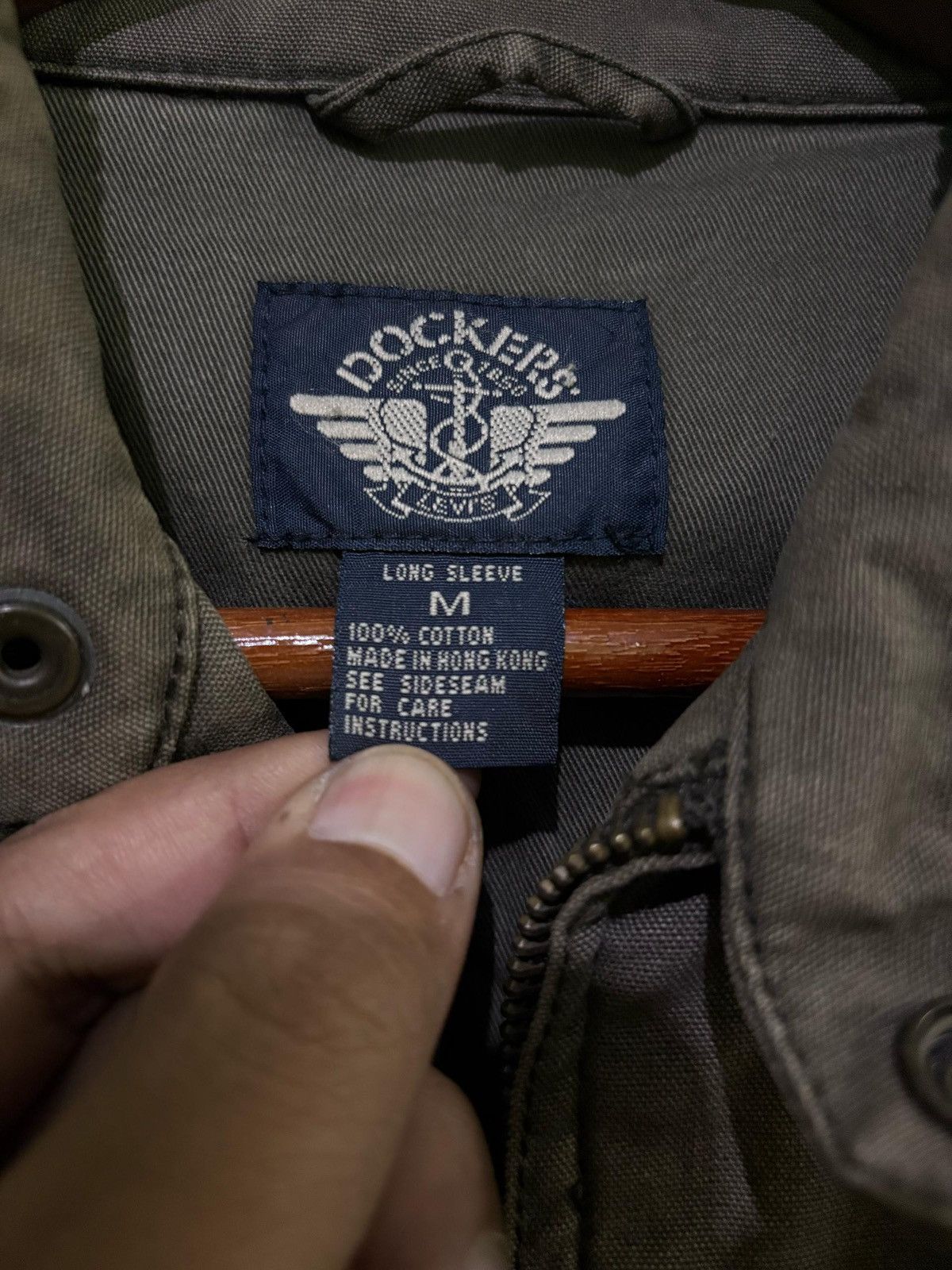 Dockers Vintage Dockers Chore Jacket Work Wear Design Size US M / EU 48-50 / 2 - 16 Thumbnail