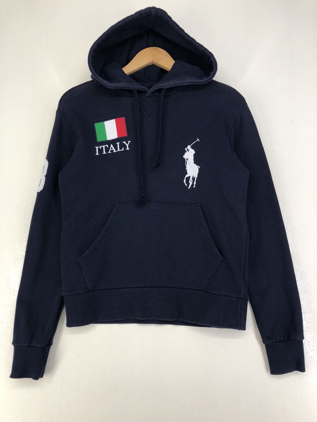 Polo Ralph Lauren × Ralph Lauren × Vintage Vintage Polo Ralph Lauren Italy No3 Hoodie Size US M / EU 48-50 / 2 - 1 Thumbnail