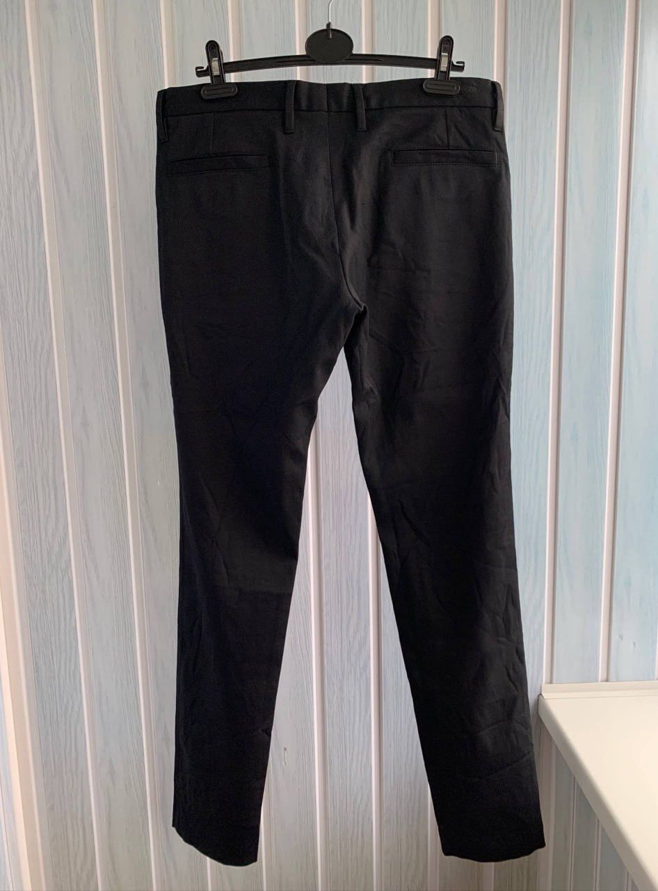 Gucci Vintage Gucci Black Wool Polyamide Knit Men Skinny Trousers Size US 36 / EU 52 - 2 Thumbnail
