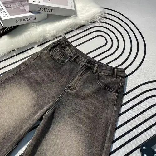 Japanese Brand Black distressed washed oversize denim shorts Size US 32 / EU 48 - 4 Thumbnail