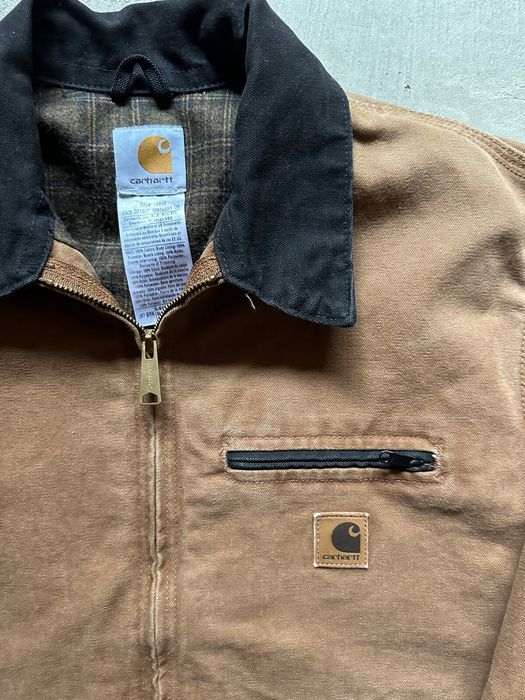 Vintage Vintage Carhartt Detroit jacket j97 | Grailed