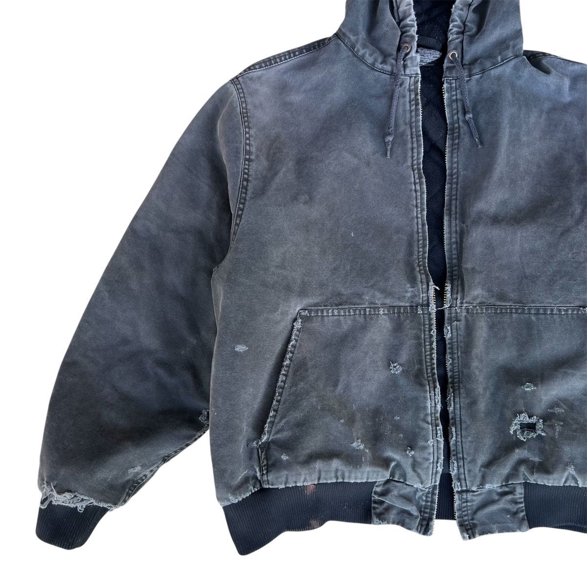 Dickies Vintage Faded Black Thrashed Dickies Jacket Size US XL / EU 56 / 4 - 4 Thumbnail