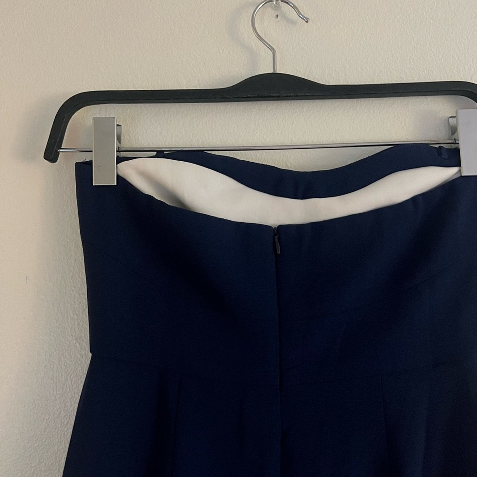 ELLIATT NWT Elliatt Navy Blue Midi Asymmetrical Hem Dress Medium Size M / US 6-8 / IT 42-44 - 6 Thumbnail