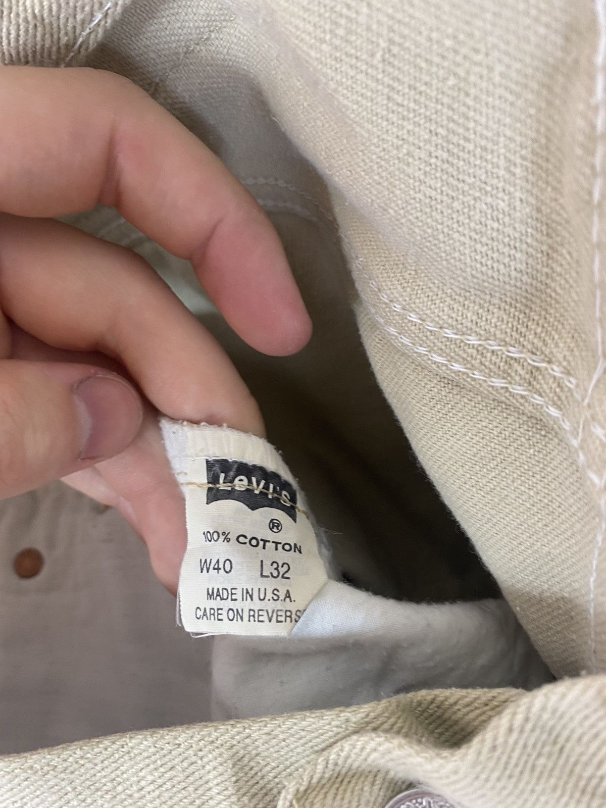 Levi's Vintage Levi’s jeans pants denim Size US 33 - 8 Thumbnail