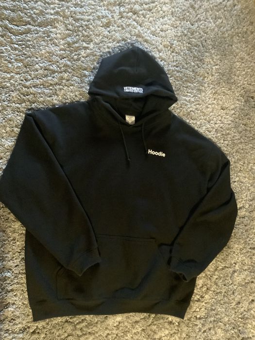 Vetements cheap definition hoodie