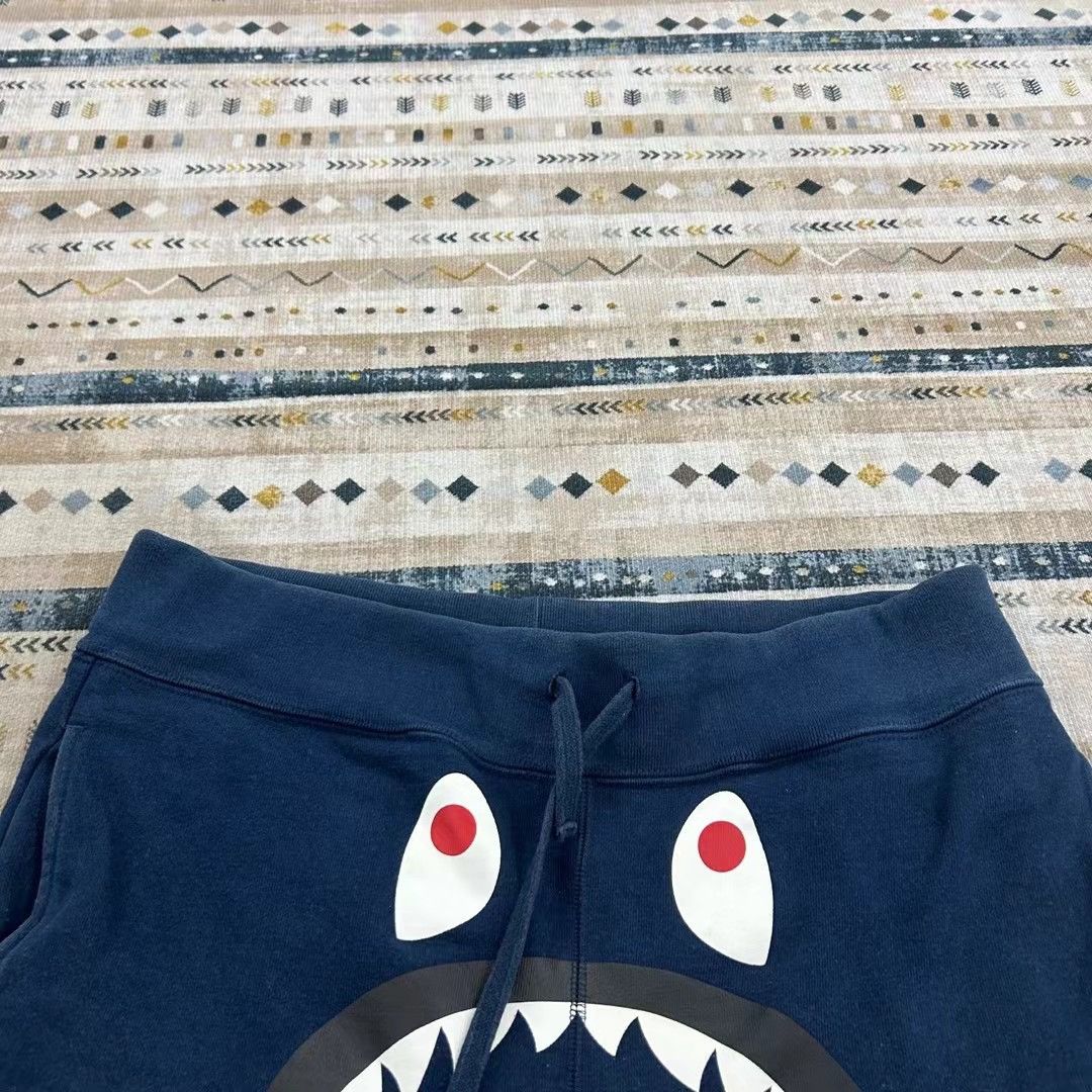 Bape SHARK SWEAT PANT Size US 32 / EU 48 - 6 Thumbnail