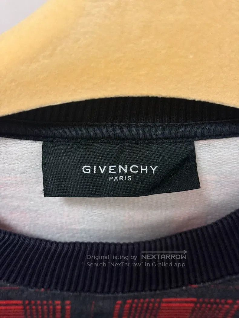 Givenchy Givenchy Red Check Dachshund Hoodie Size US XS / EU 42 / 0 - 3 Thumbnail