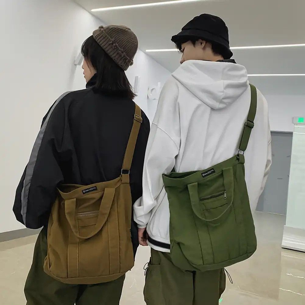 Japanese Brand × Vintage Vintage Canvas Messenger Bag Size ONE SIZE - 2 Thumbnail