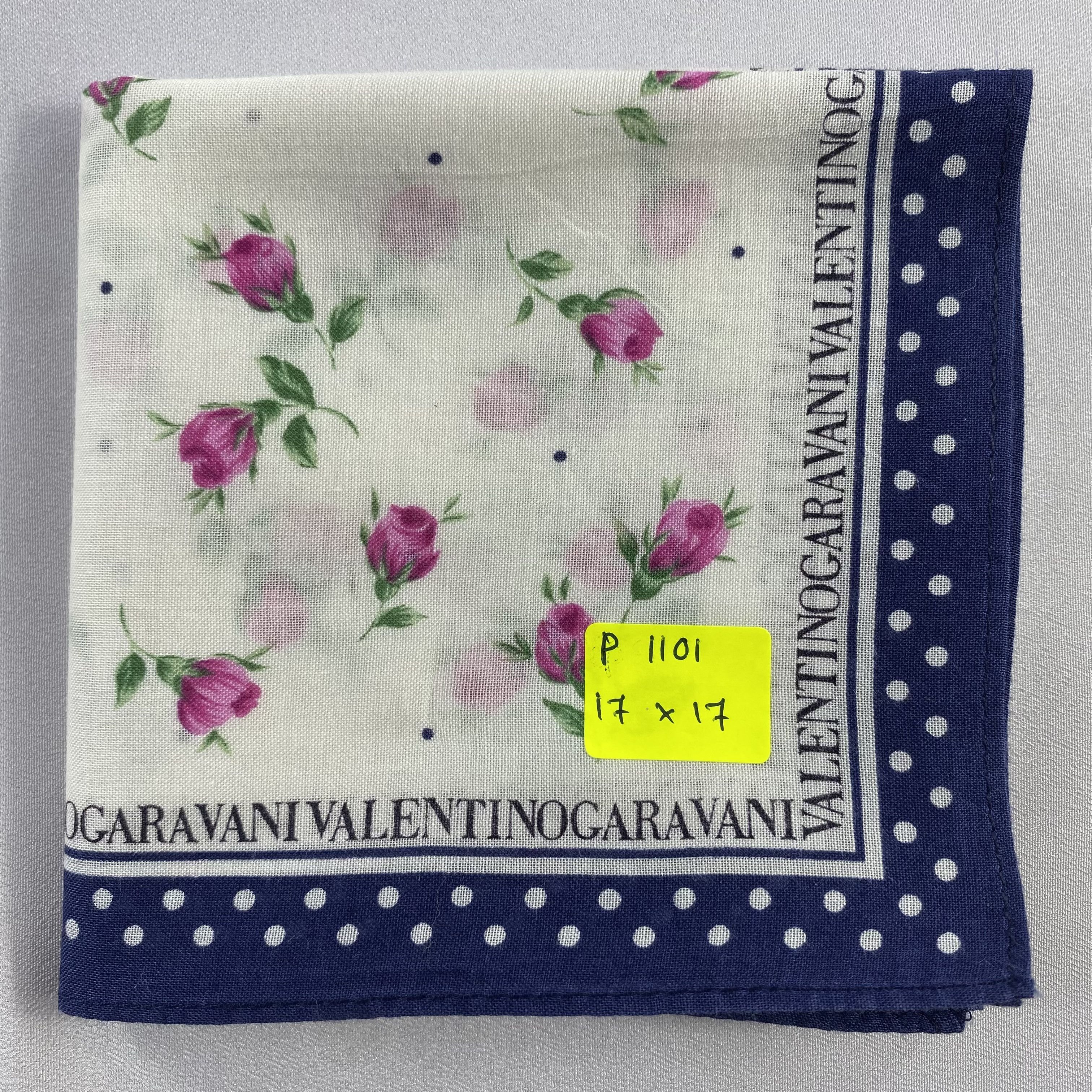 Valentino × Vintage Valentino Garavani Bandana/ Handkerchief / Neckerchief-P1101 Size ONE SIZE - 5 Thumbnail