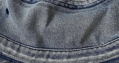 Other washed denim frayed bucket hat Size ONE SIZE - 8 Thumbnail