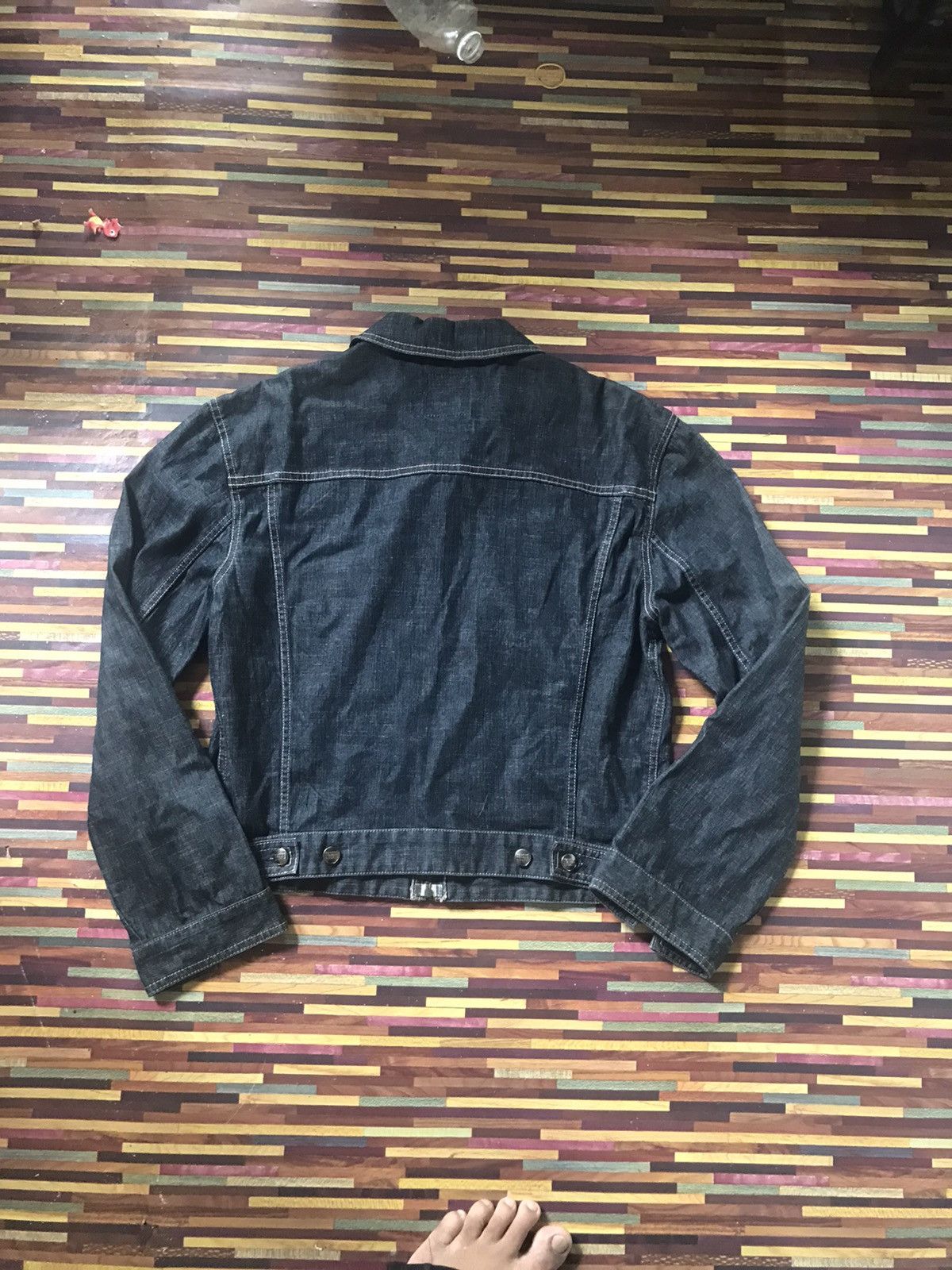 Marithe + Francois Girbaud 🔥🔥🔥VTG MFG CROP JACKET Size US M / EU 48-50 / 2 - 6 Thumbnail