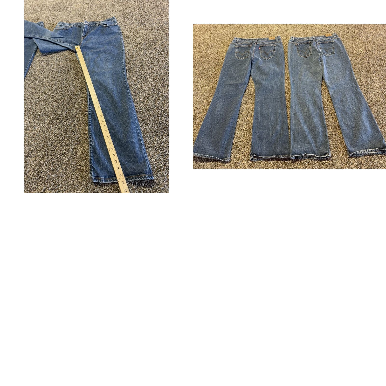 Levi's Levi's 515 Jeans Size 20 Blue Denim Bootcut Women Regular 31in Inseam 5-Pocket Logo Vintage No Size 42" / US 20 - 10 Thumbnail