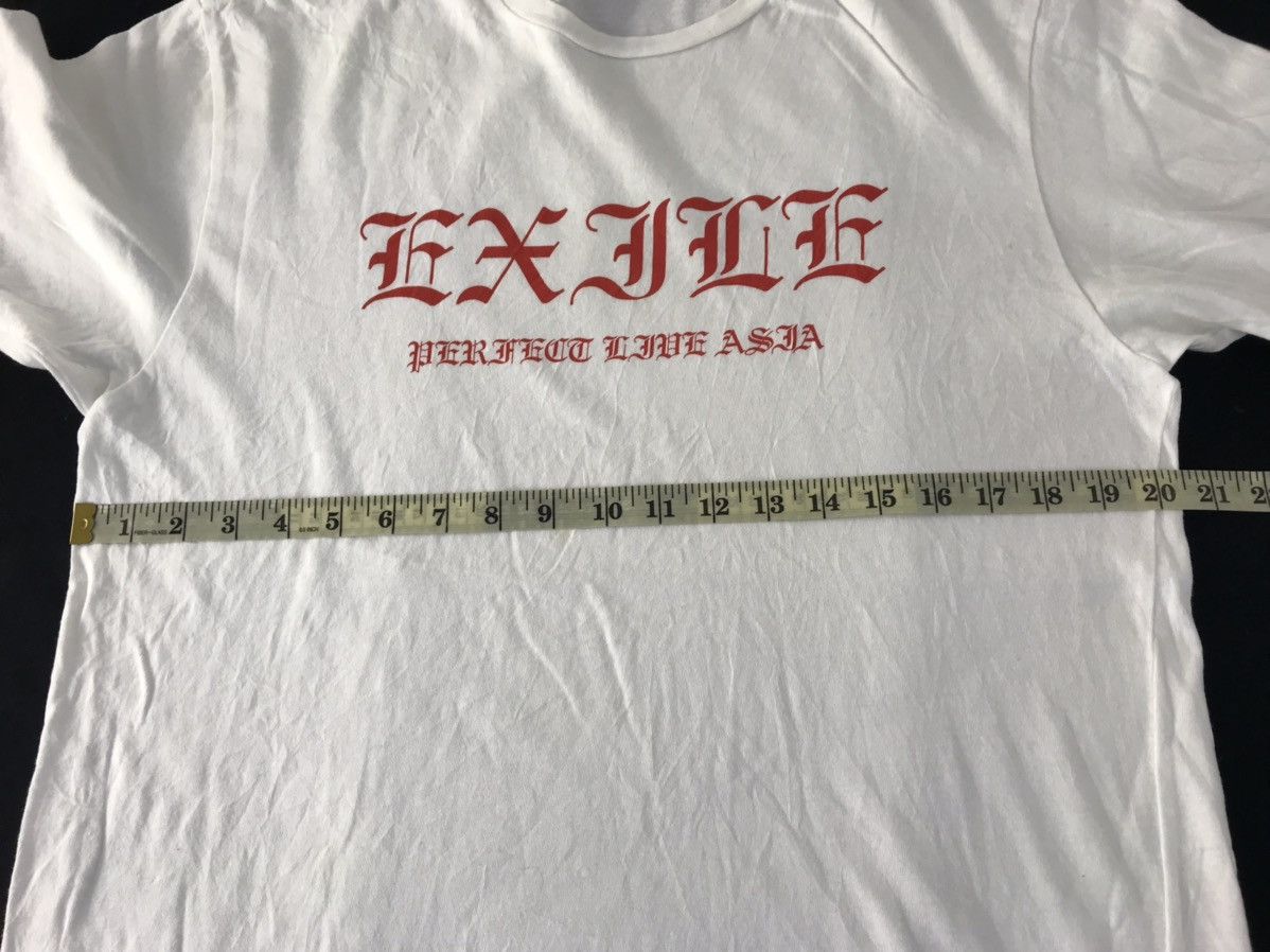 Japanese Brand Exile Tribe Perfect Live Asia Back Dragon Logo Printed Tee Size US M / EU 48-50 / 2 - 9 Thumbnail