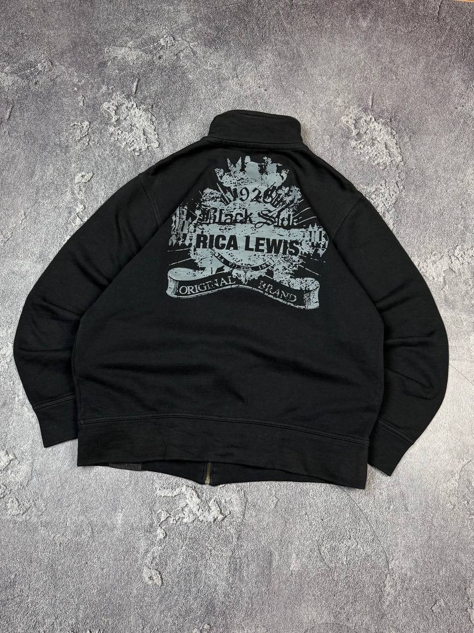 If Six Was Nine Y2K Gothic Full Zip Graphic Print 2000s Style Sweatshirt Size US L / EU 52-54 / 3 - 2 Thumbnail