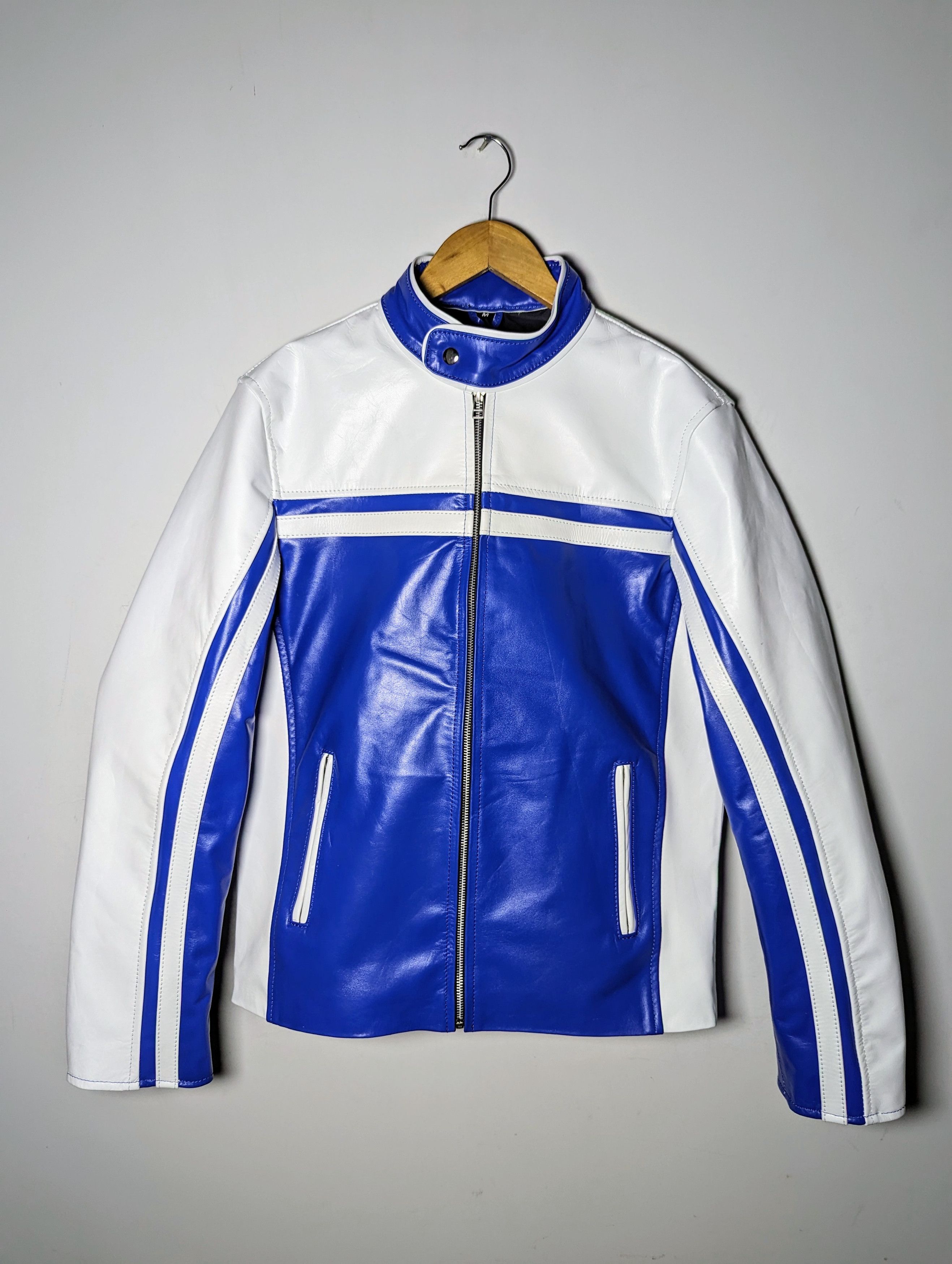 Genuine Leather Men's Fashion Leather Jacket Streetwear size "L" Size US L / EU 52-54 / 3 - 1 Thumbnail