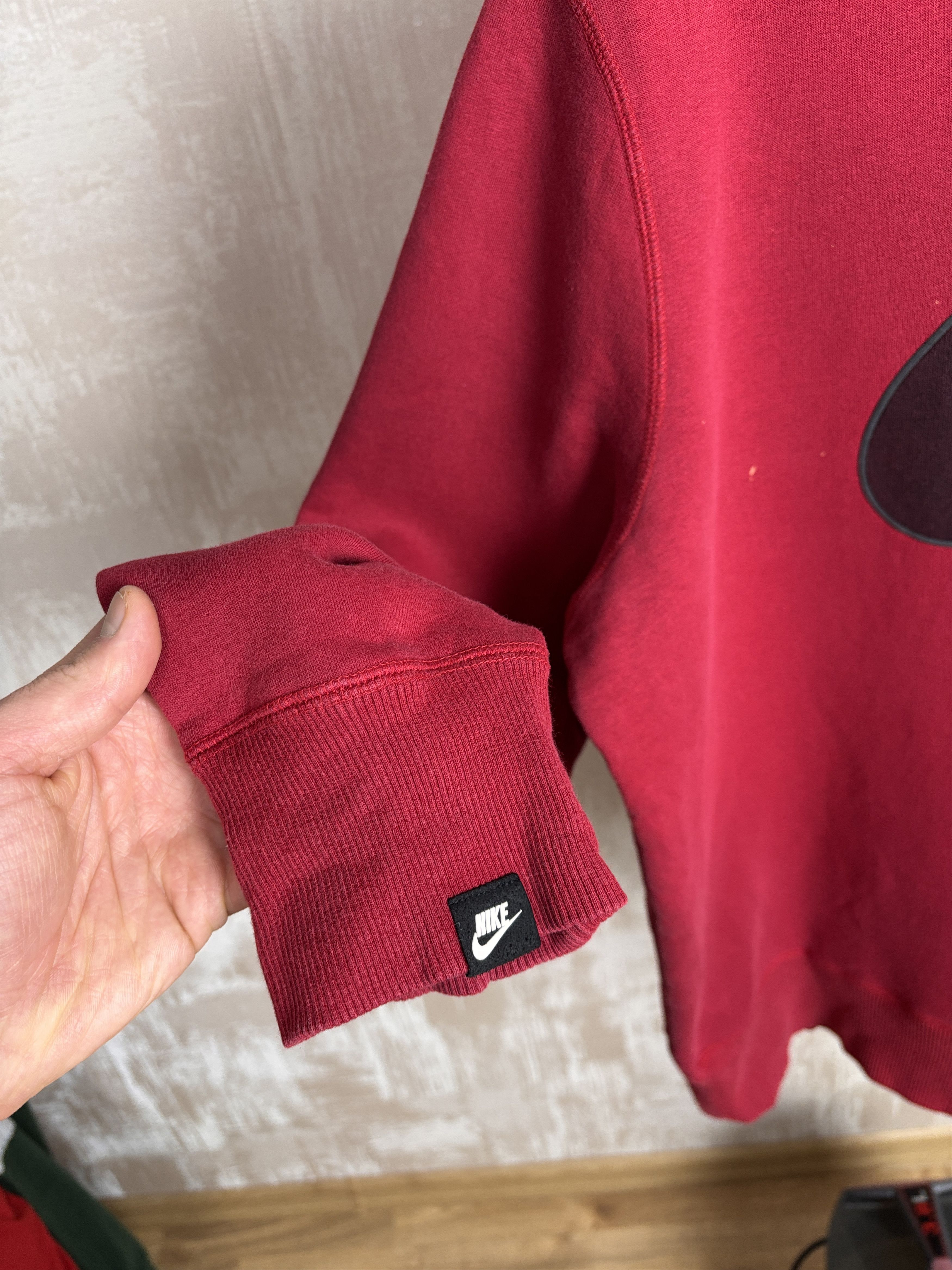 Nike × Vintage 00's Nike Sportswear Vintage Big Logo Crew Neck Sweatshirt Size US XL / EU 56 / 4 - 8 Thumbnail