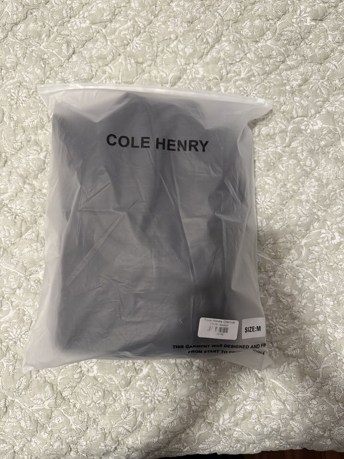 Cole Henry Cole Henry Charcoal Hoodie Size US M / EU 48-50 / 2 - 6 Thumbnail