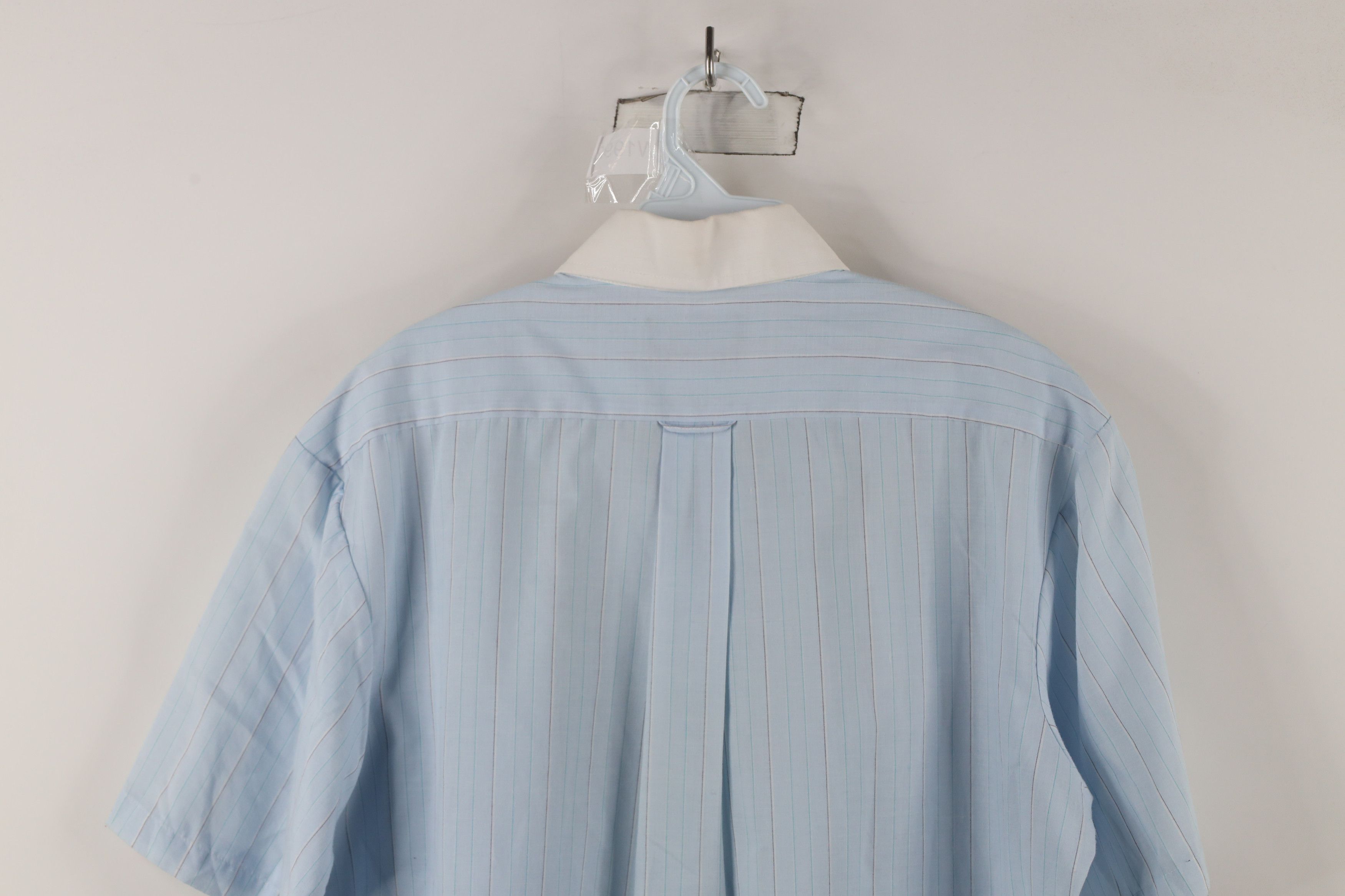 Vintage Vintage 90s Streetwear Striped Collared Button Down Shirt Size US L / EU 52-54 / 3 - 10 Thumbnail