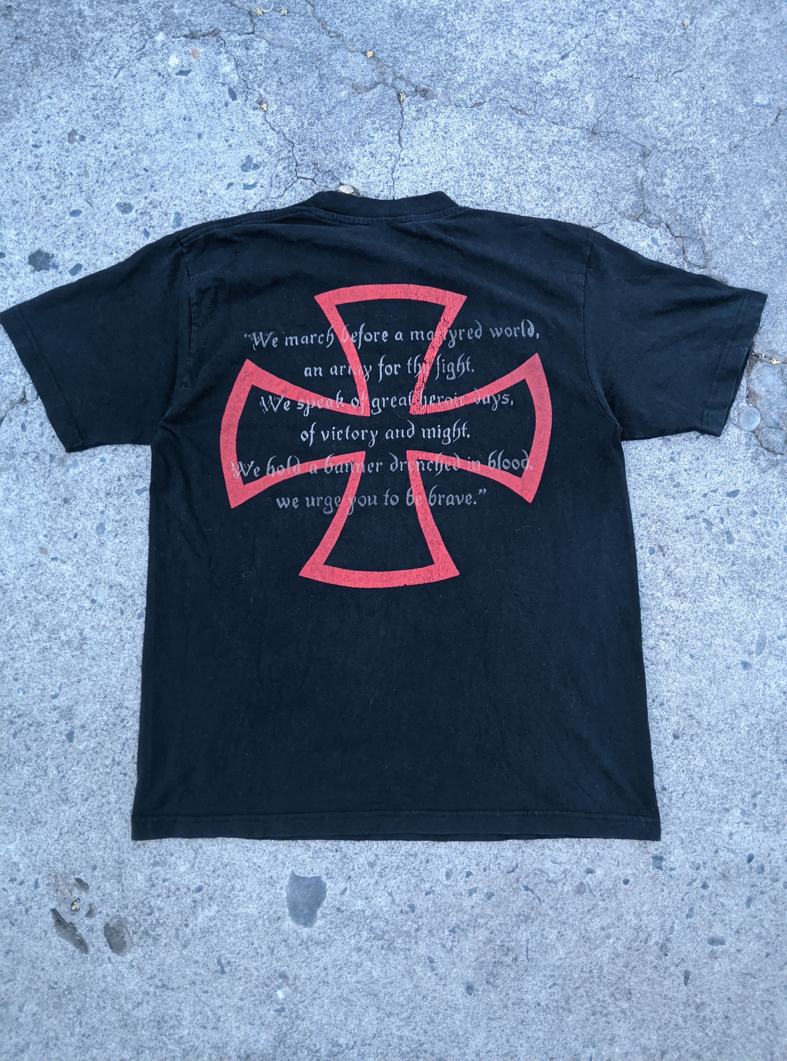 Band Tees × Vintage Vintage 1997 satyricon megiddo black metal Mayhem Burzum Size US L / EU 52-54 / 3 - 2 Thumbnail