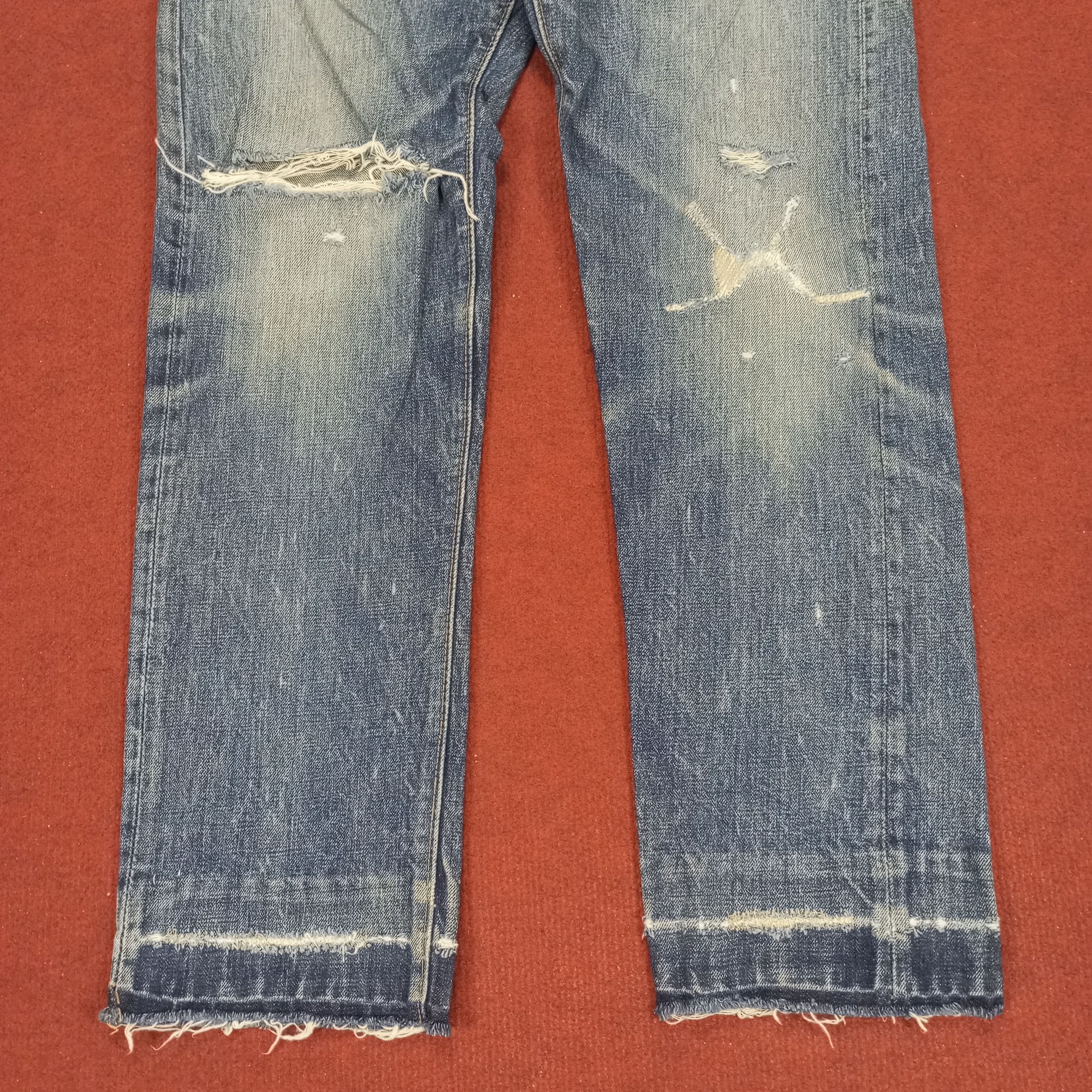 Levi's × Vintage Levis Distressed Jeans Streetwear Style Size US 29 - 3 Thumbnail