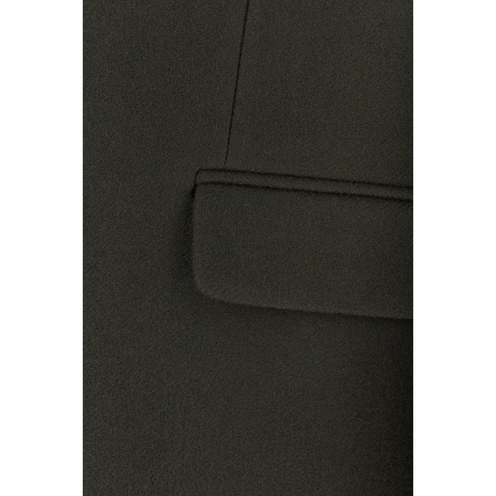 AMI AMI Charcoal Wool Coat New & Authentic (Men's size:XL;) Size US XL / EU 56 / 4 - 3 Thumbnail