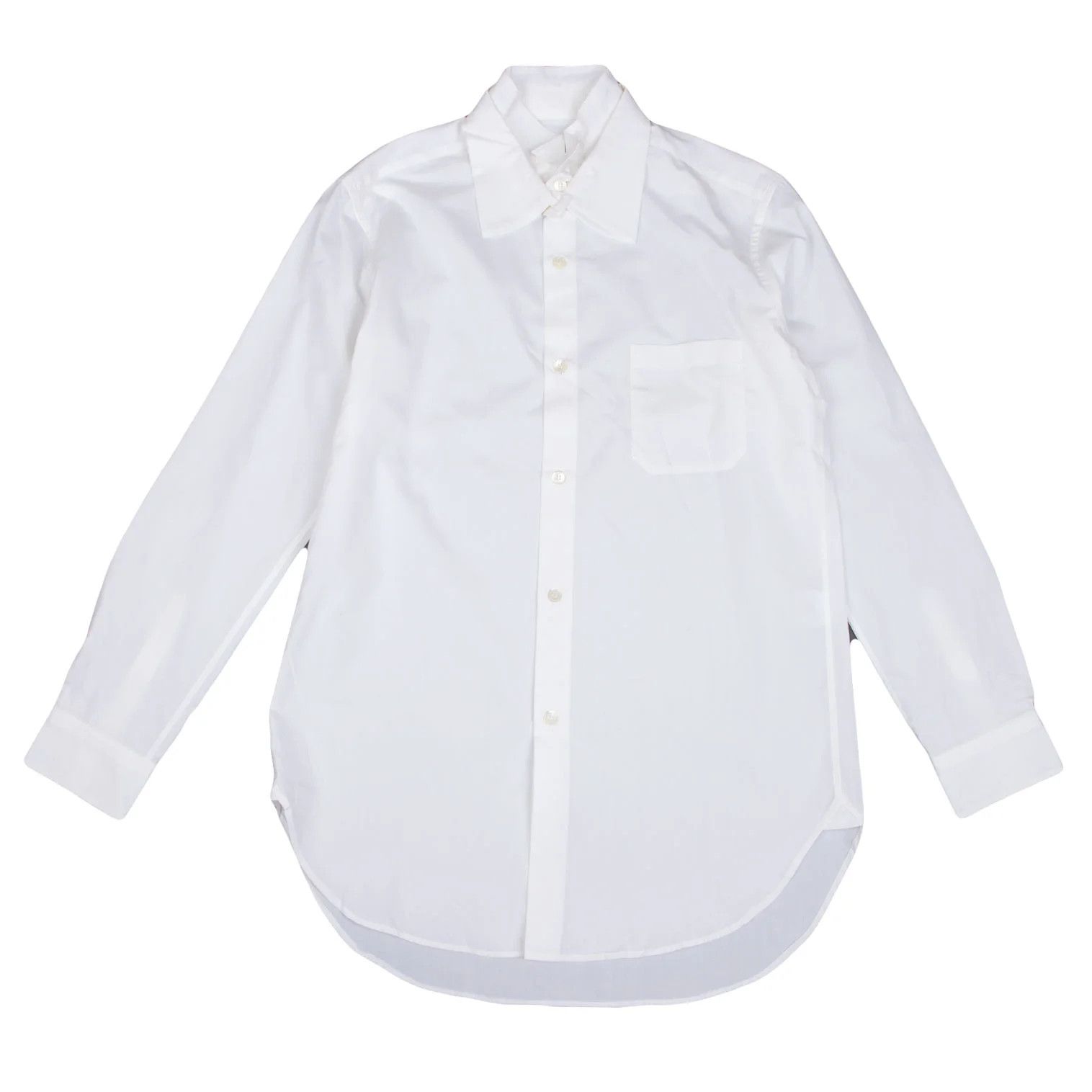 Yohji Yamamoto Yohji Yamamoto Cotton Detachable Collar Shirt Size US S / EU 44-46 / 1 - 1 Thumbnail